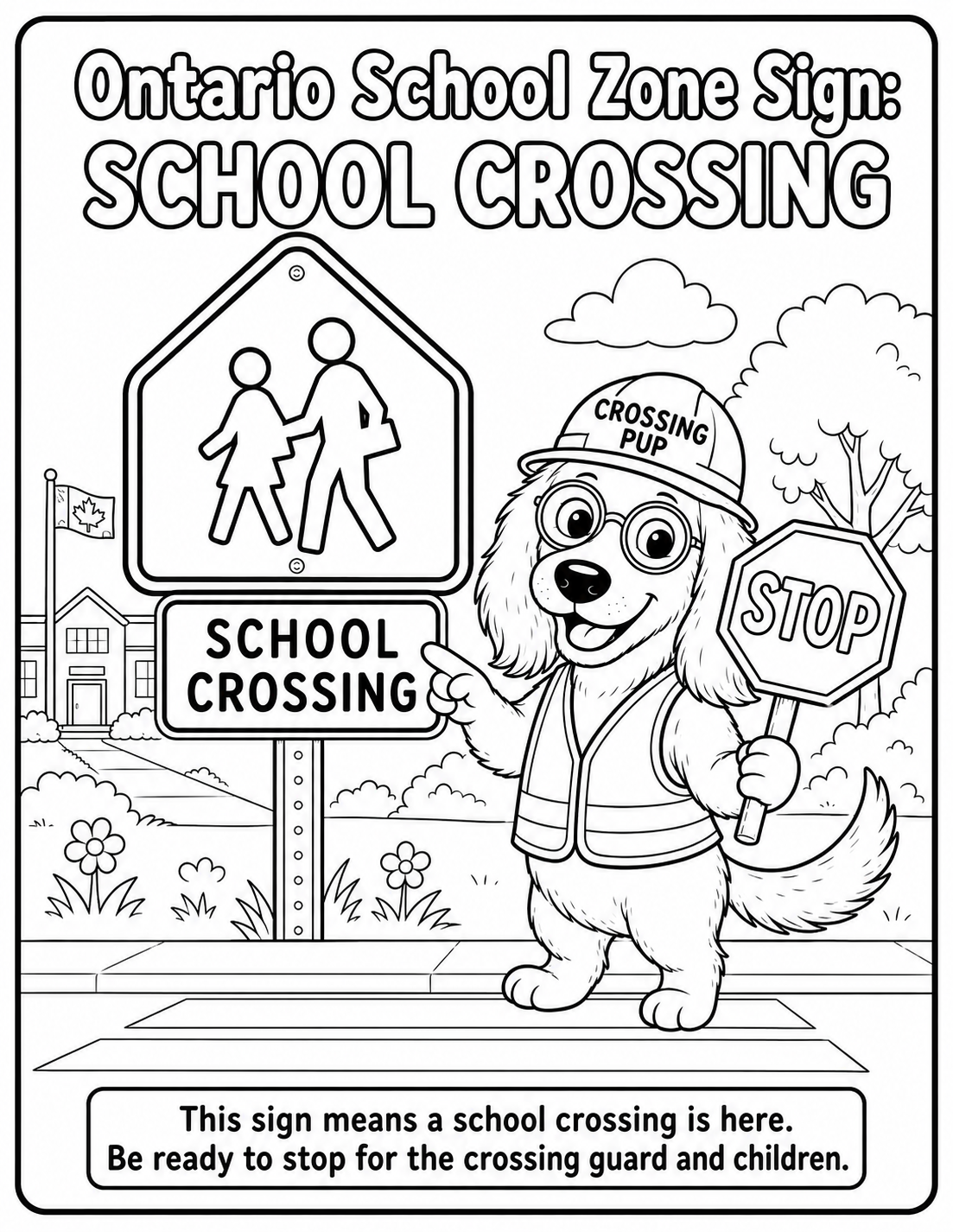 Toby colouring page 20